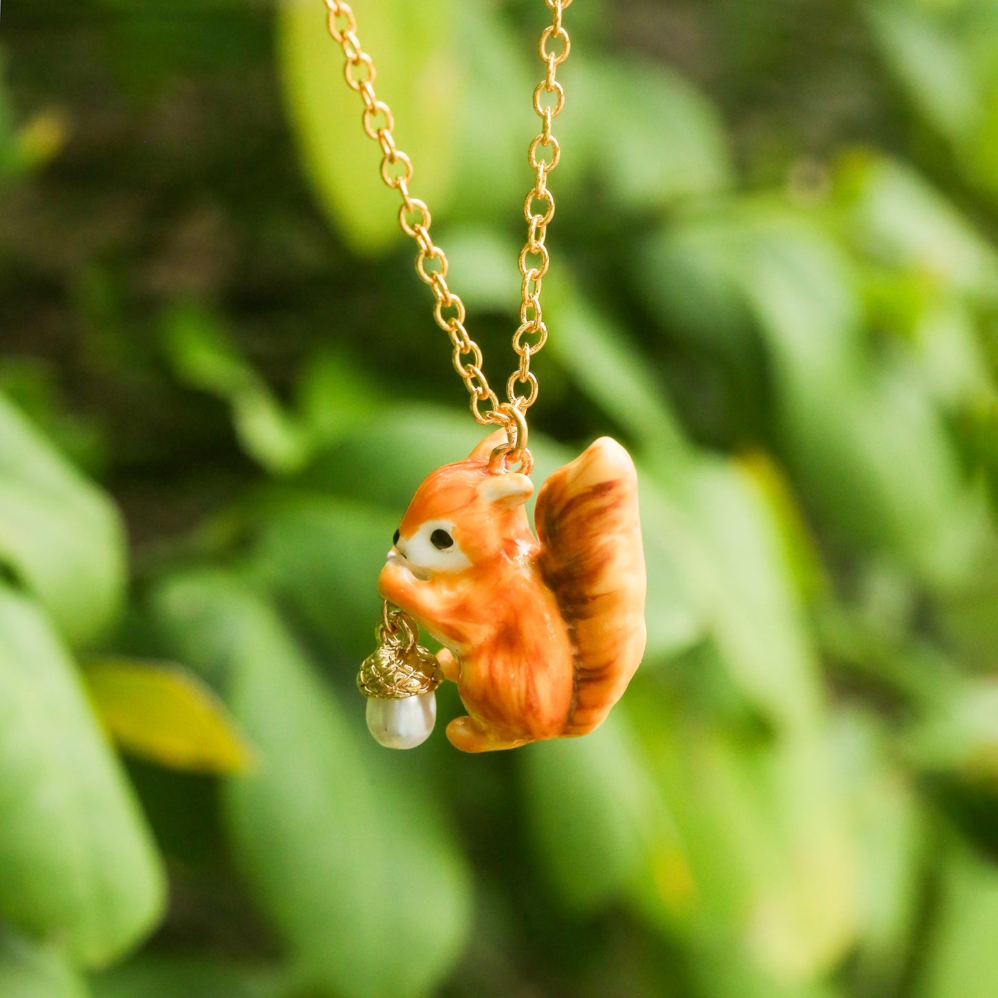 Squirrel Necklace