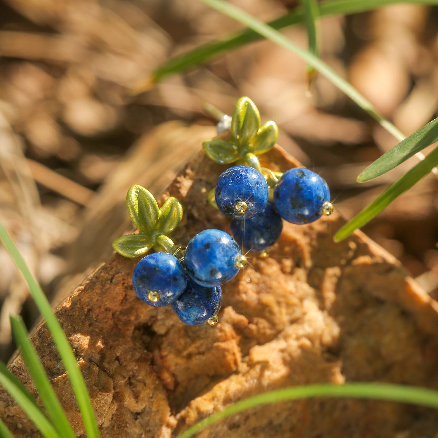 Blueberry Stud Earrings