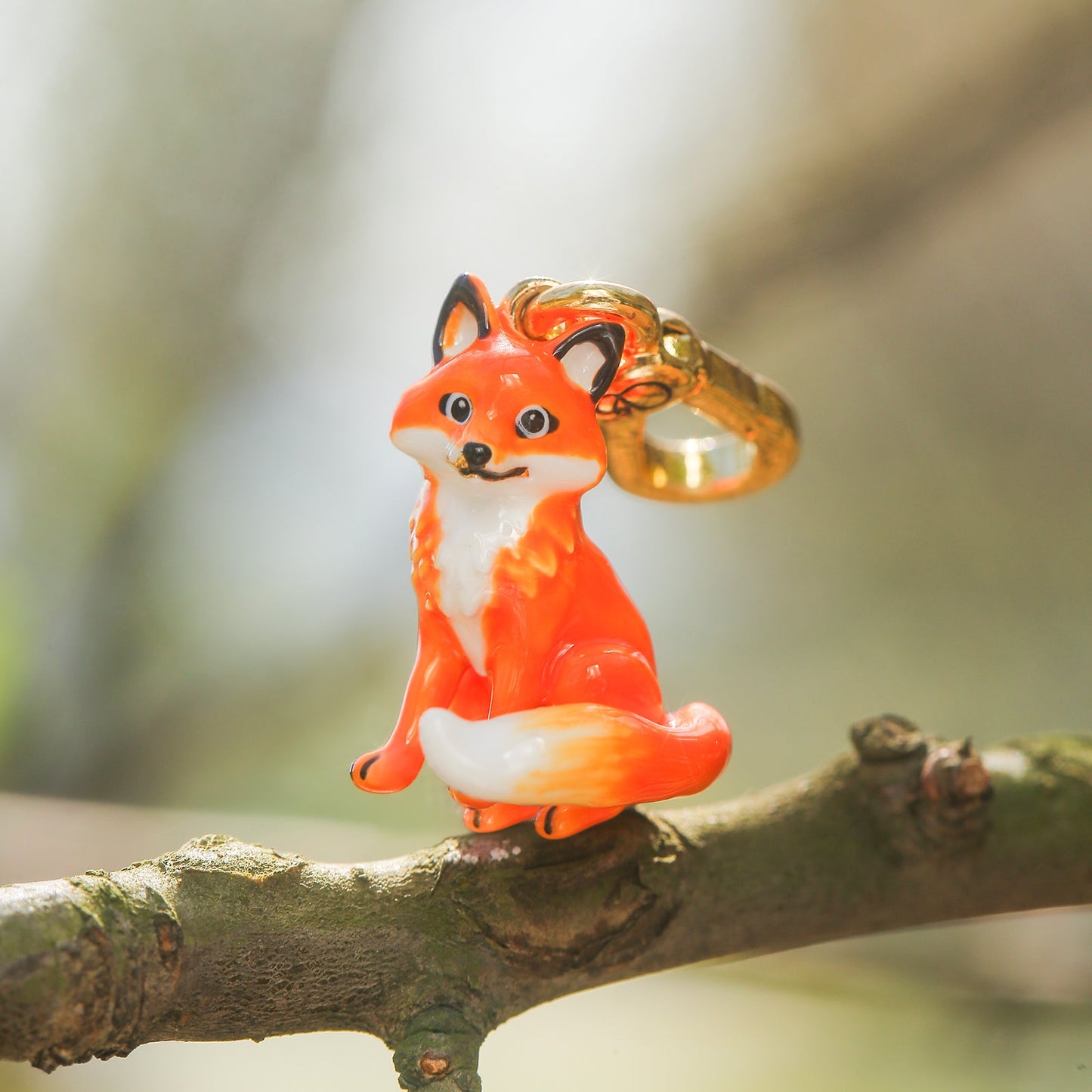 Fox Pendant Necklace