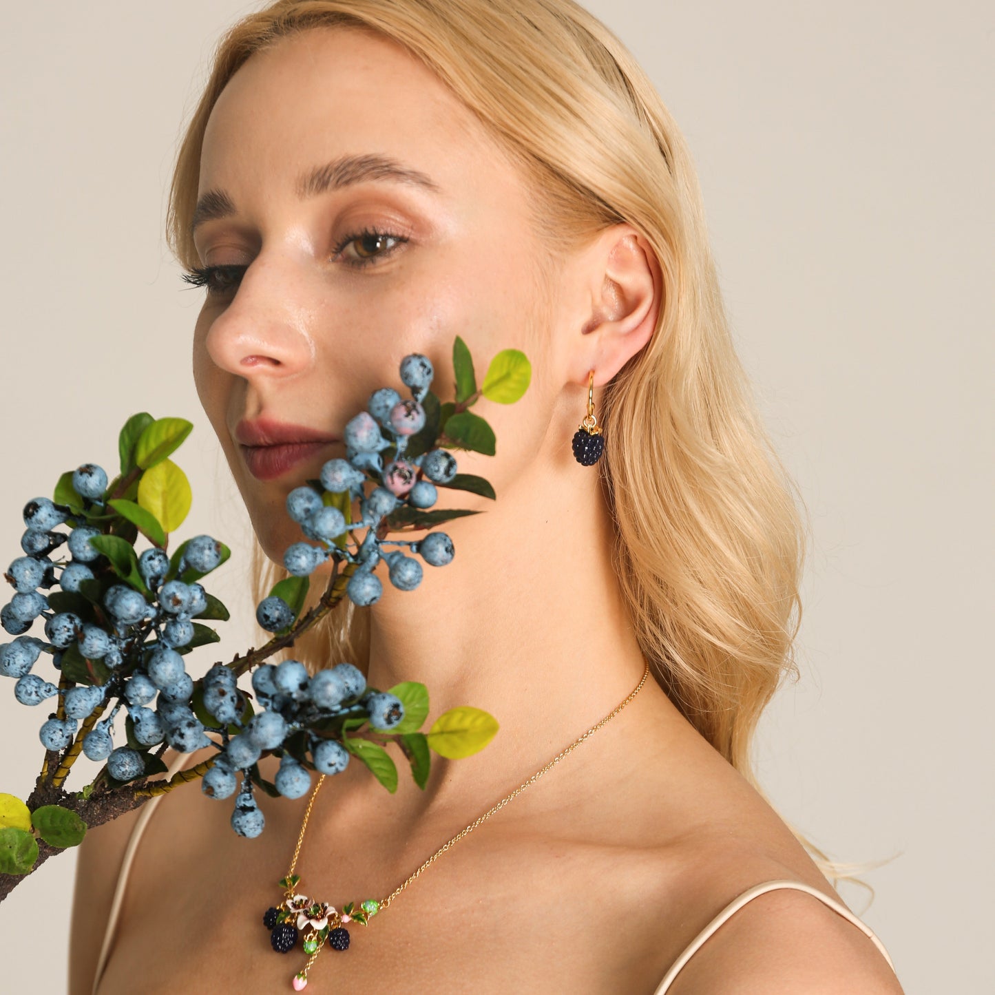 Blackberry Earrings