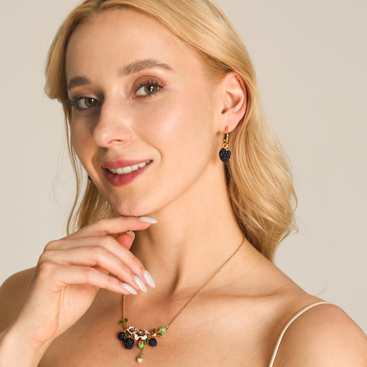 Blackberry Earrings