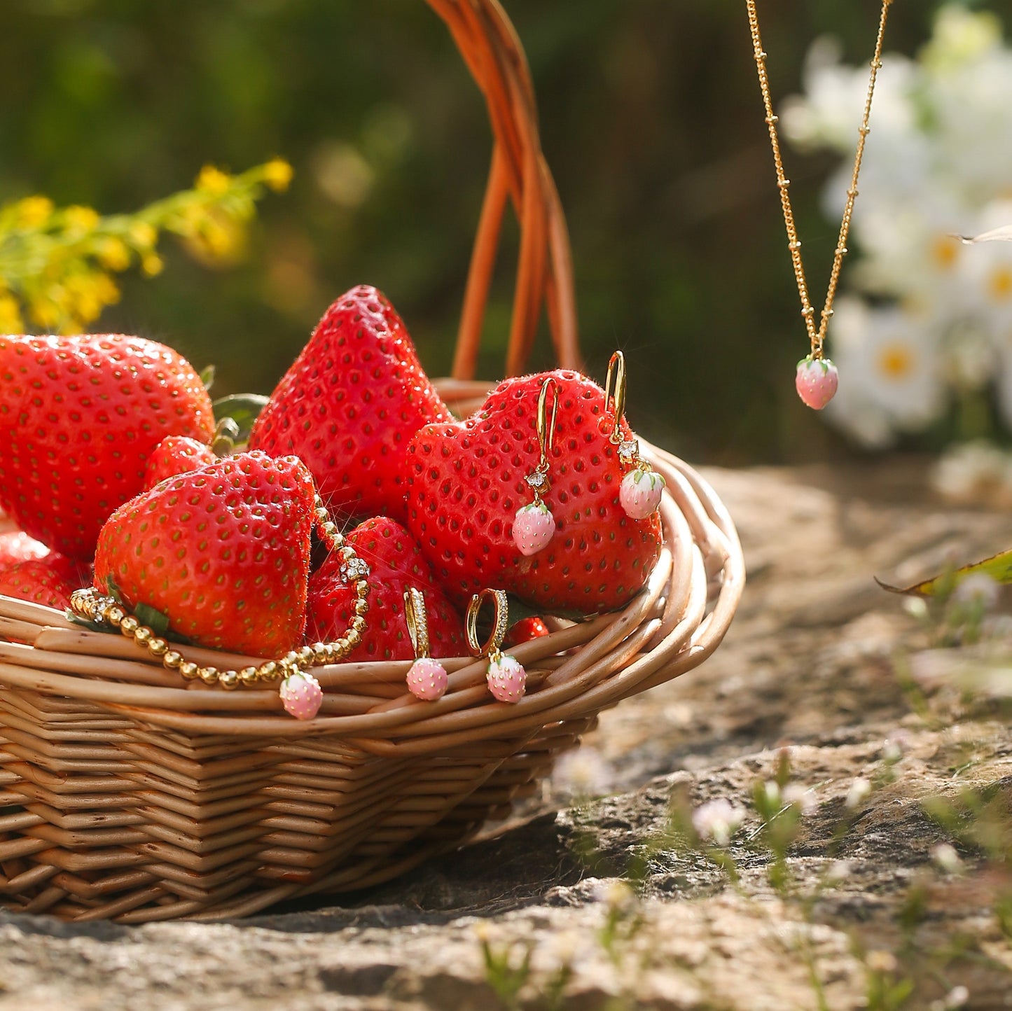 Strawberry Necklace