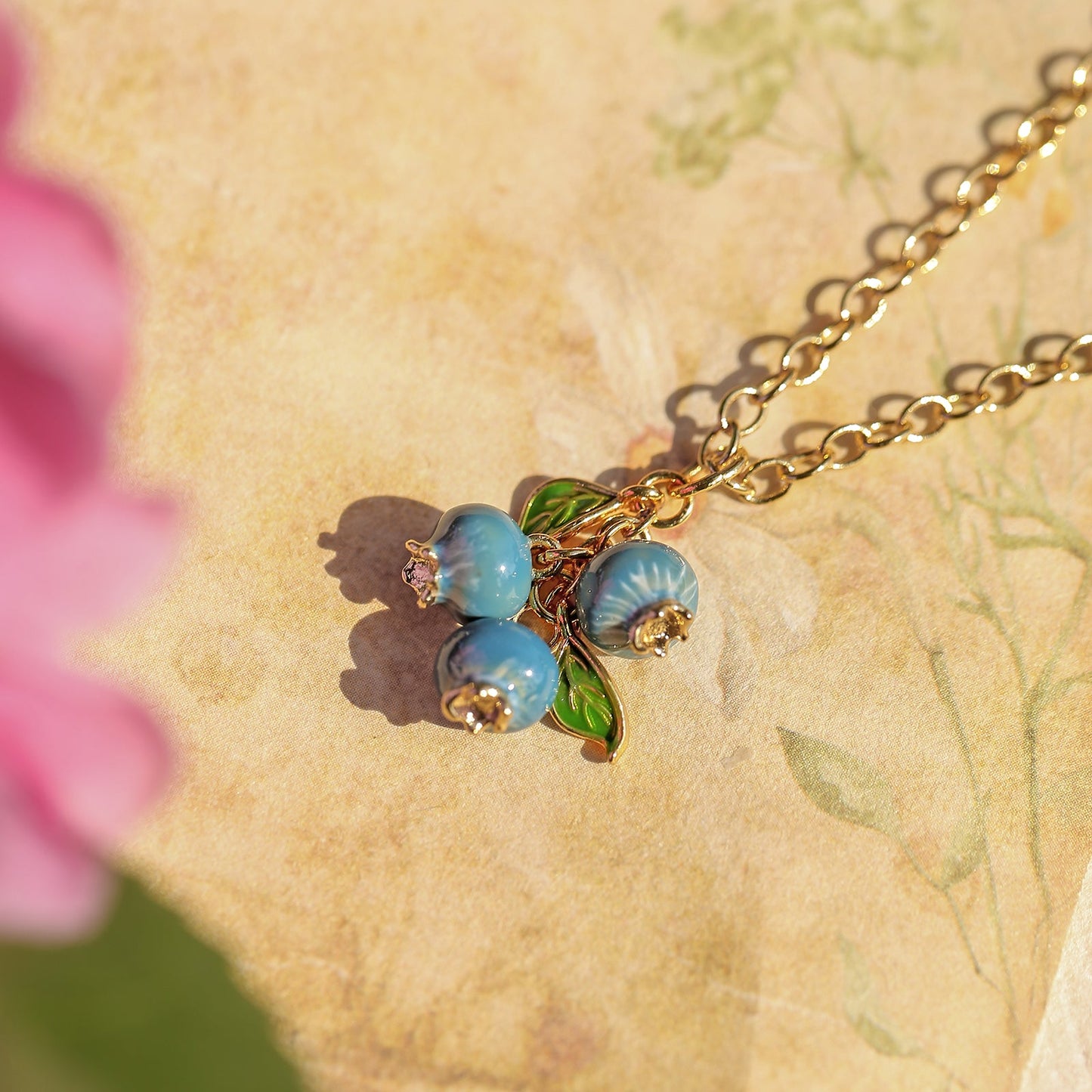 Blueberry Necklace