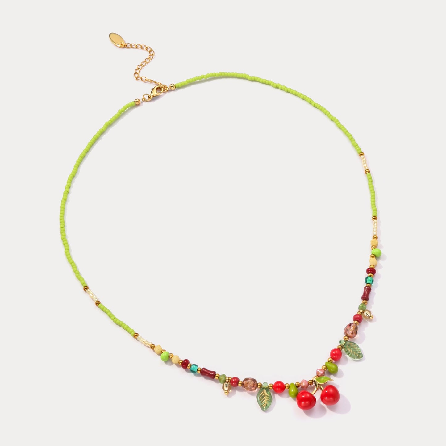 Cherry Beads Necklace