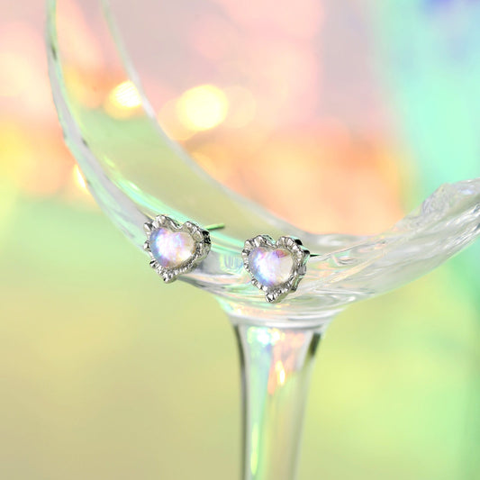 Mermaid Heart Earrings