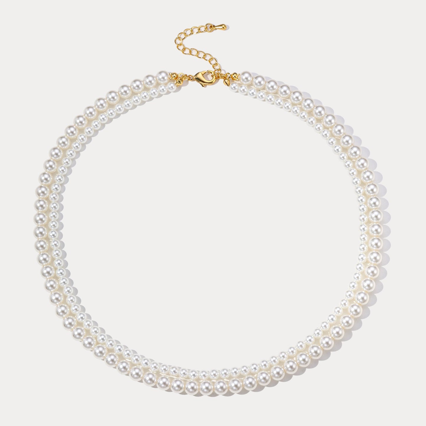 Layered Pearl Necklace