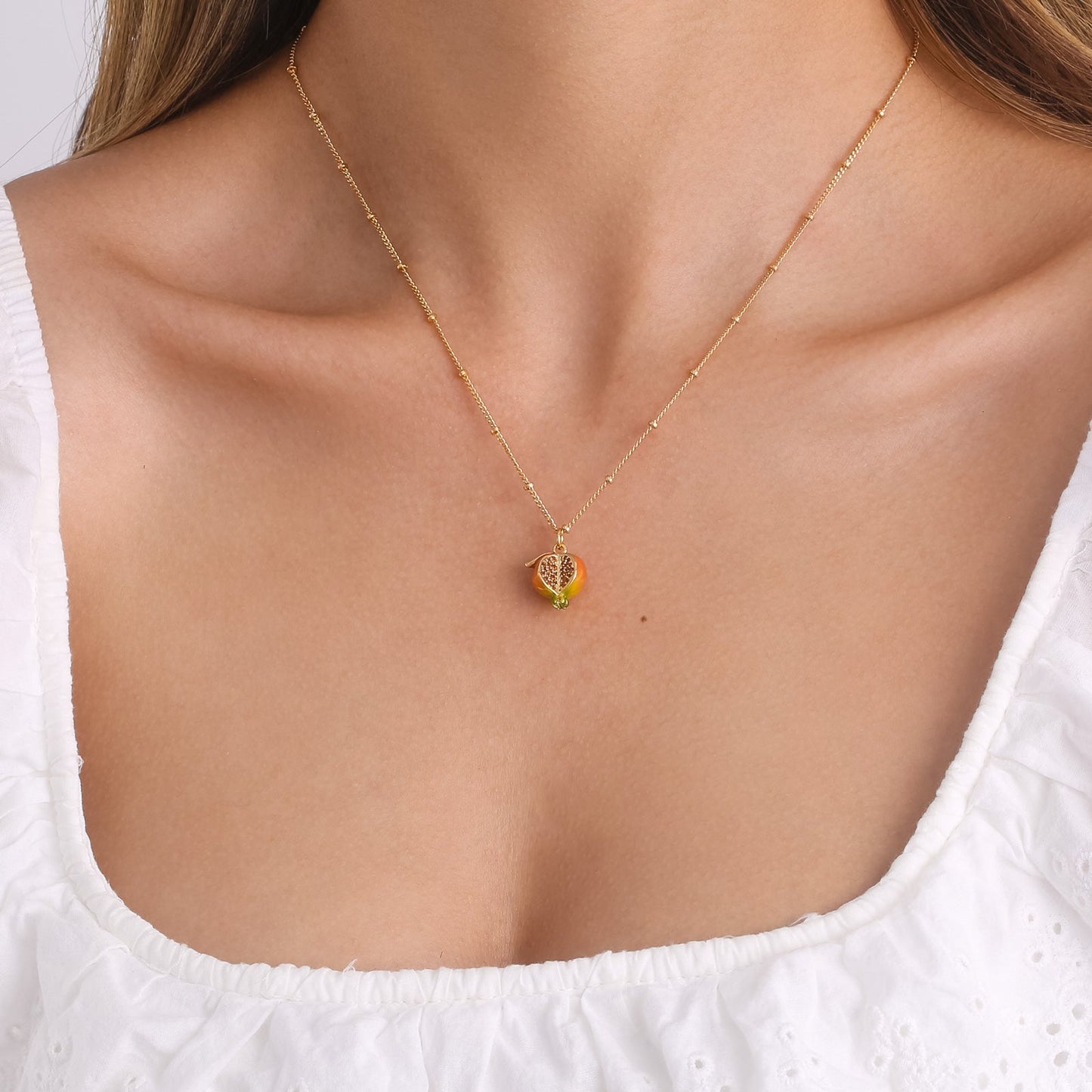 Pomegranate Necklace