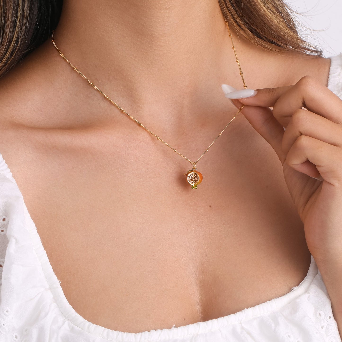 Pomegranate Necklace