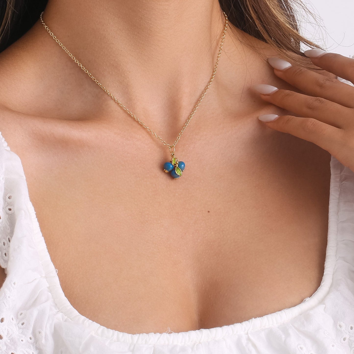 Blueberry Necklace
