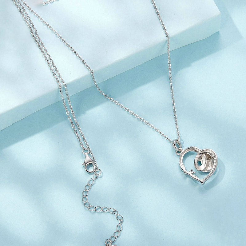 Heart Panda Necklace