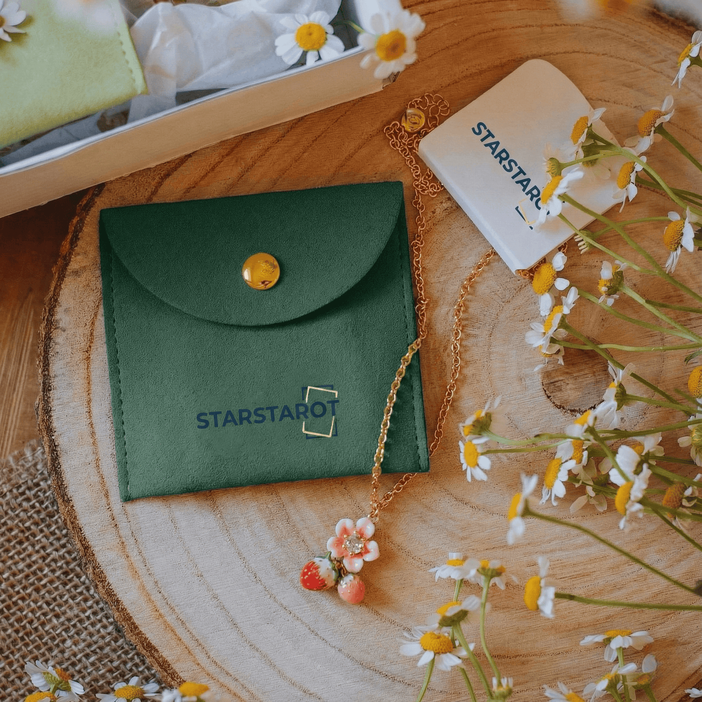 Strawberry Blossom Necklace