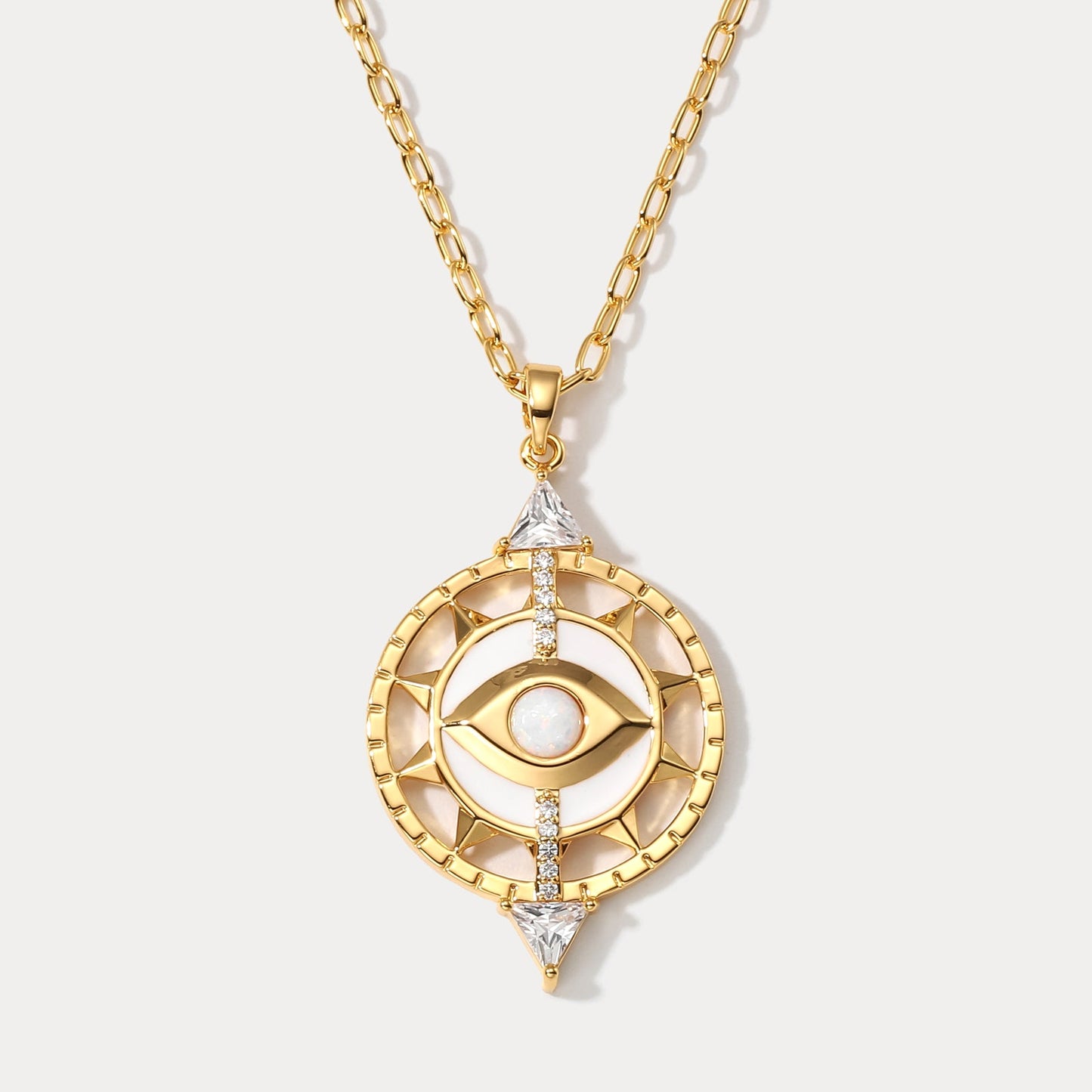 Cosmic Evil Eye Necklace