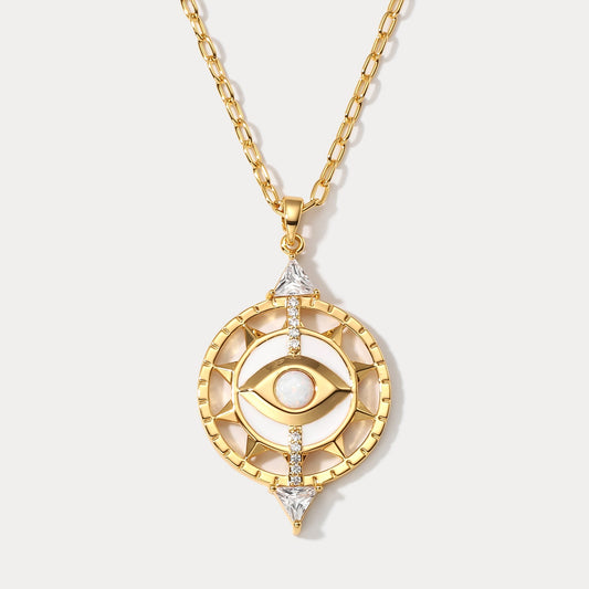 Cosmic Evil Eye Necklace