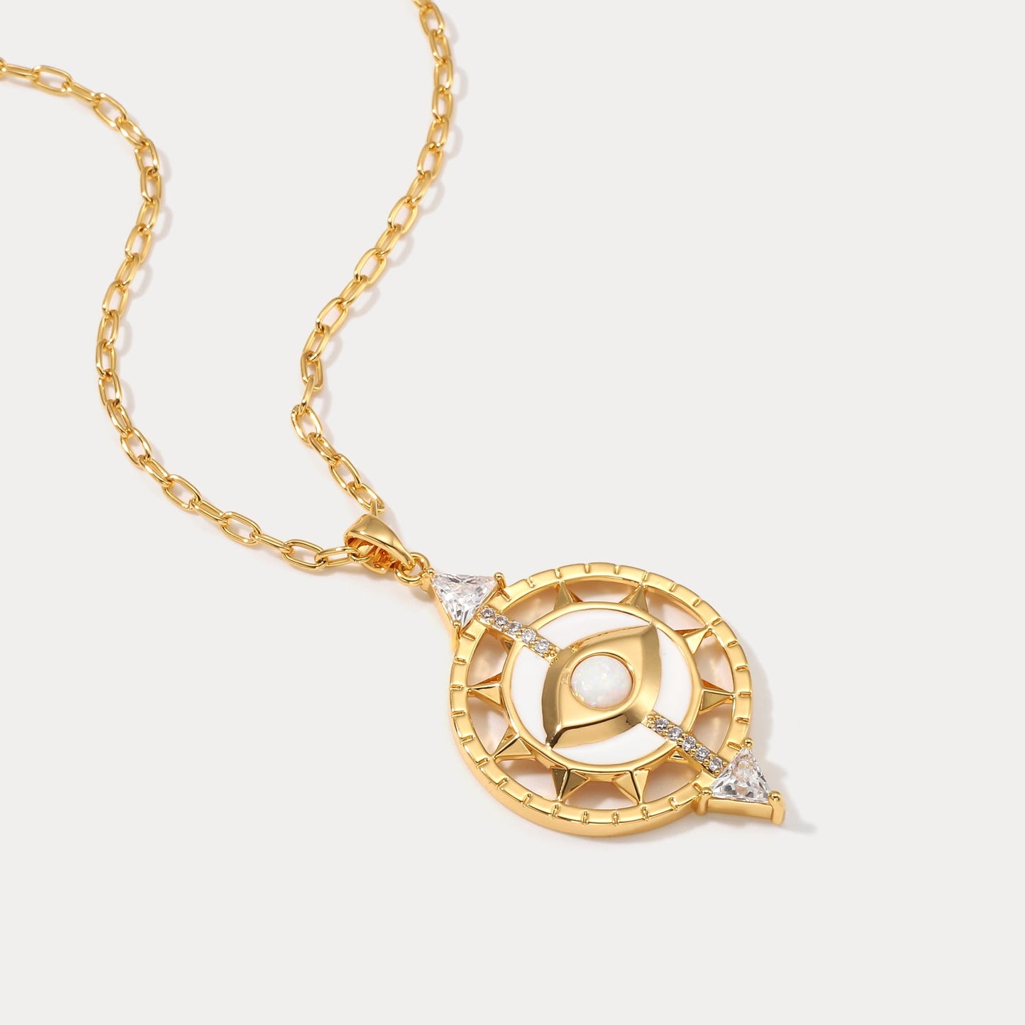 Cosmic Evil Eye Necklace