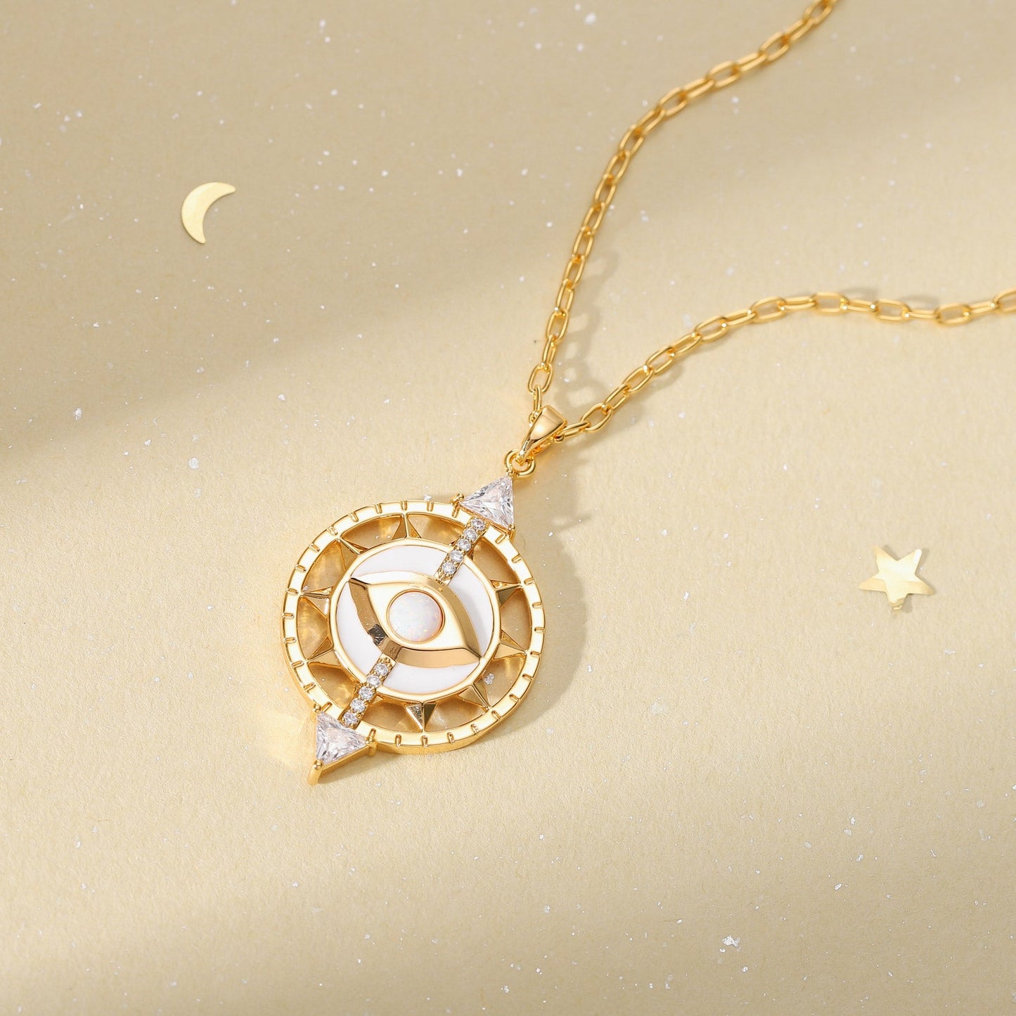 Cosmic Evil Eye Necklace