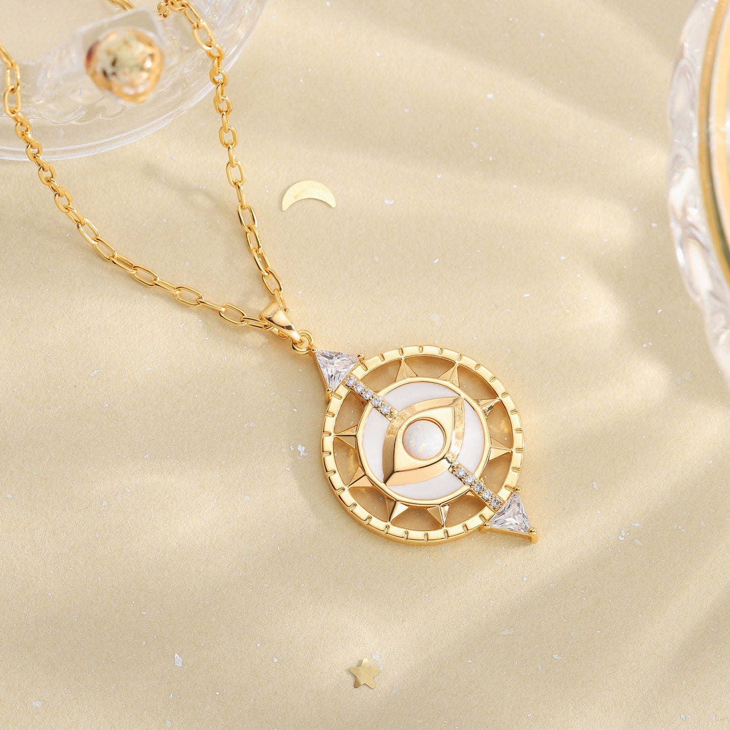 Cosmic Evil Eye Necklace