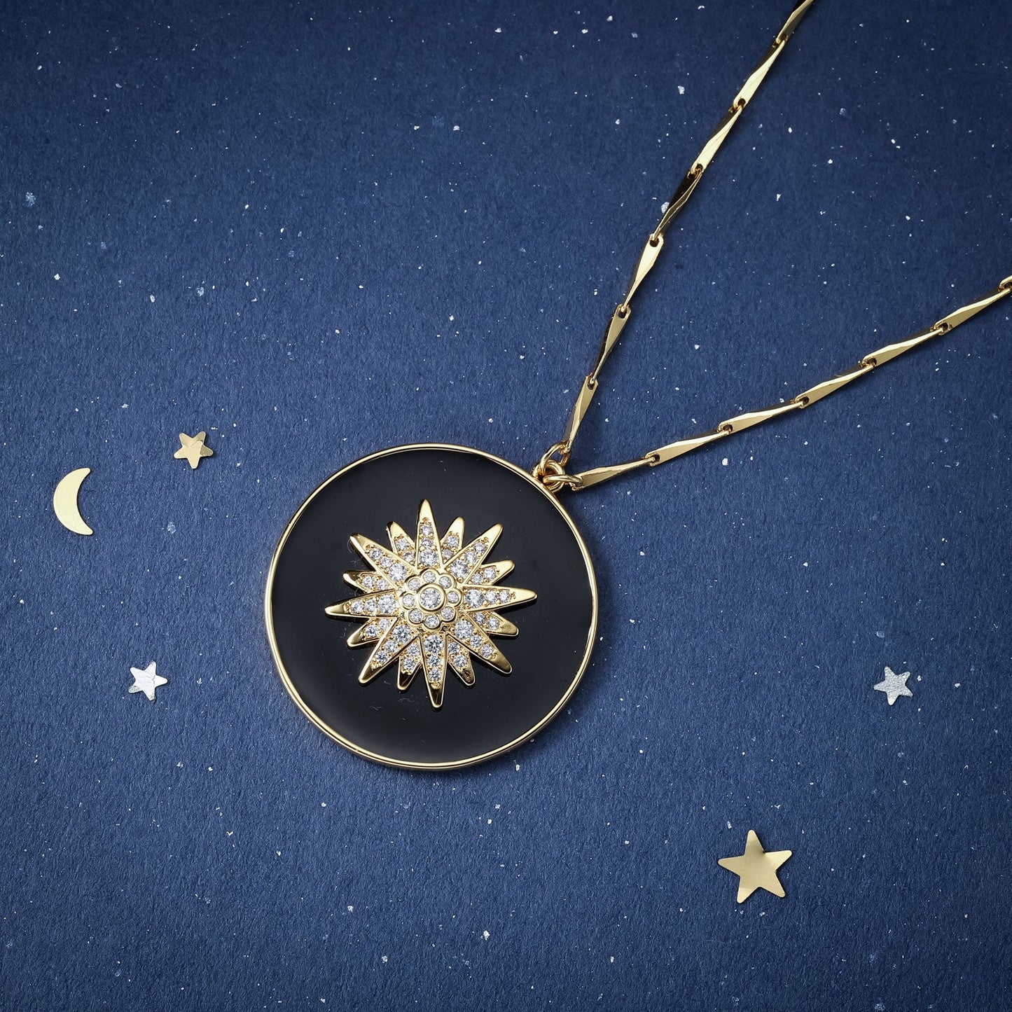 Eight-pointed Star Necklace