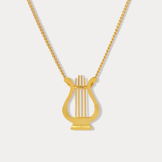Aegean Lyre Necklace