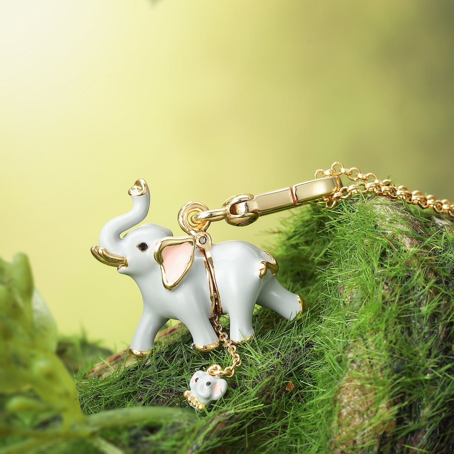Elephant Locket Necklace
