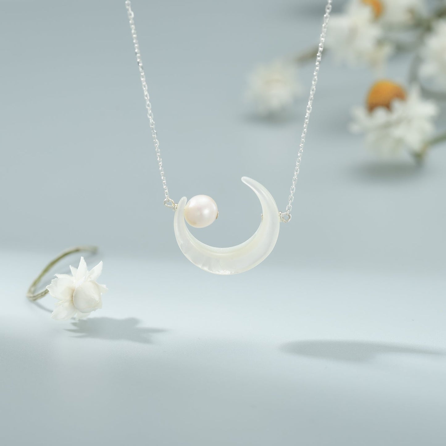 Moonlight Pearl Necklace