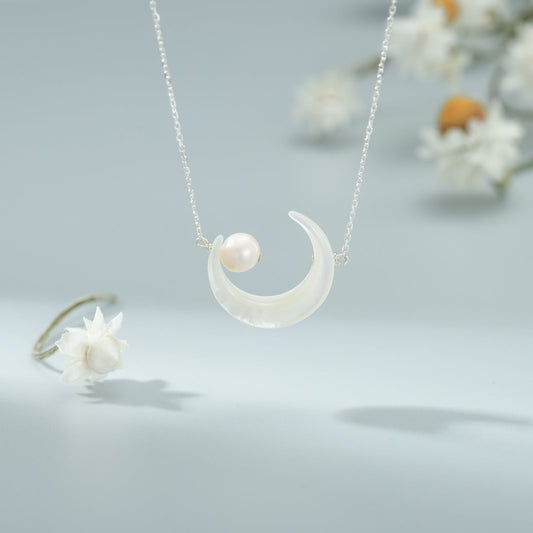 Moonlight Pearl Necklace