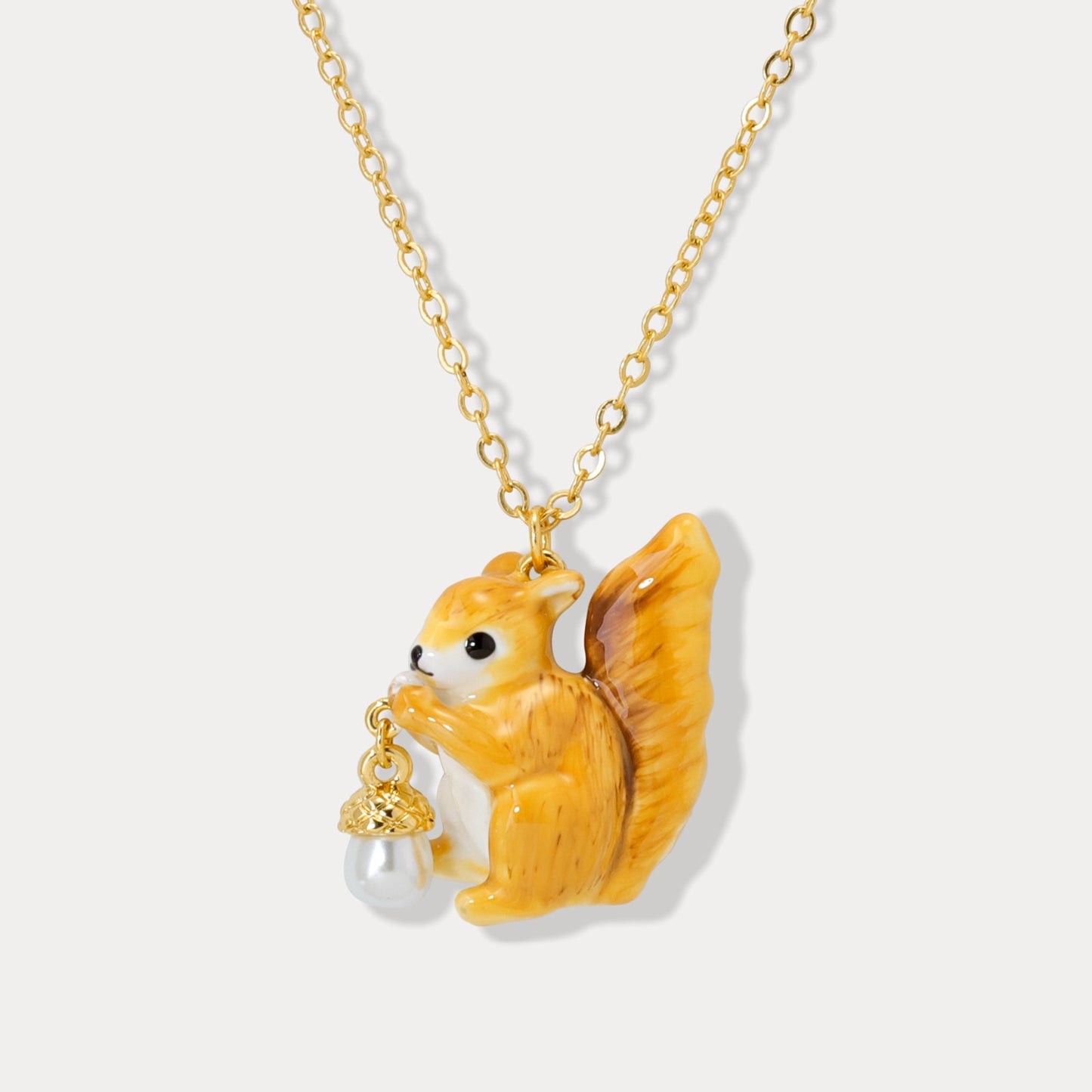 Squirrel Necklace