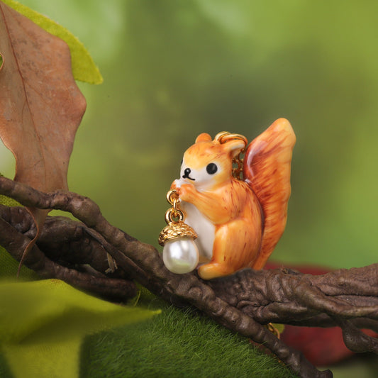 Squirrel Necklace