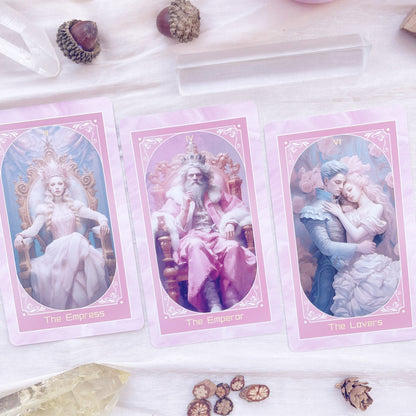 🌸🃏Siente la Magia del Tarot del Amor Rosa ✨💕