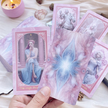 🌸🃏Siente la Magia del Tarot del Amor Rosa ✨💕