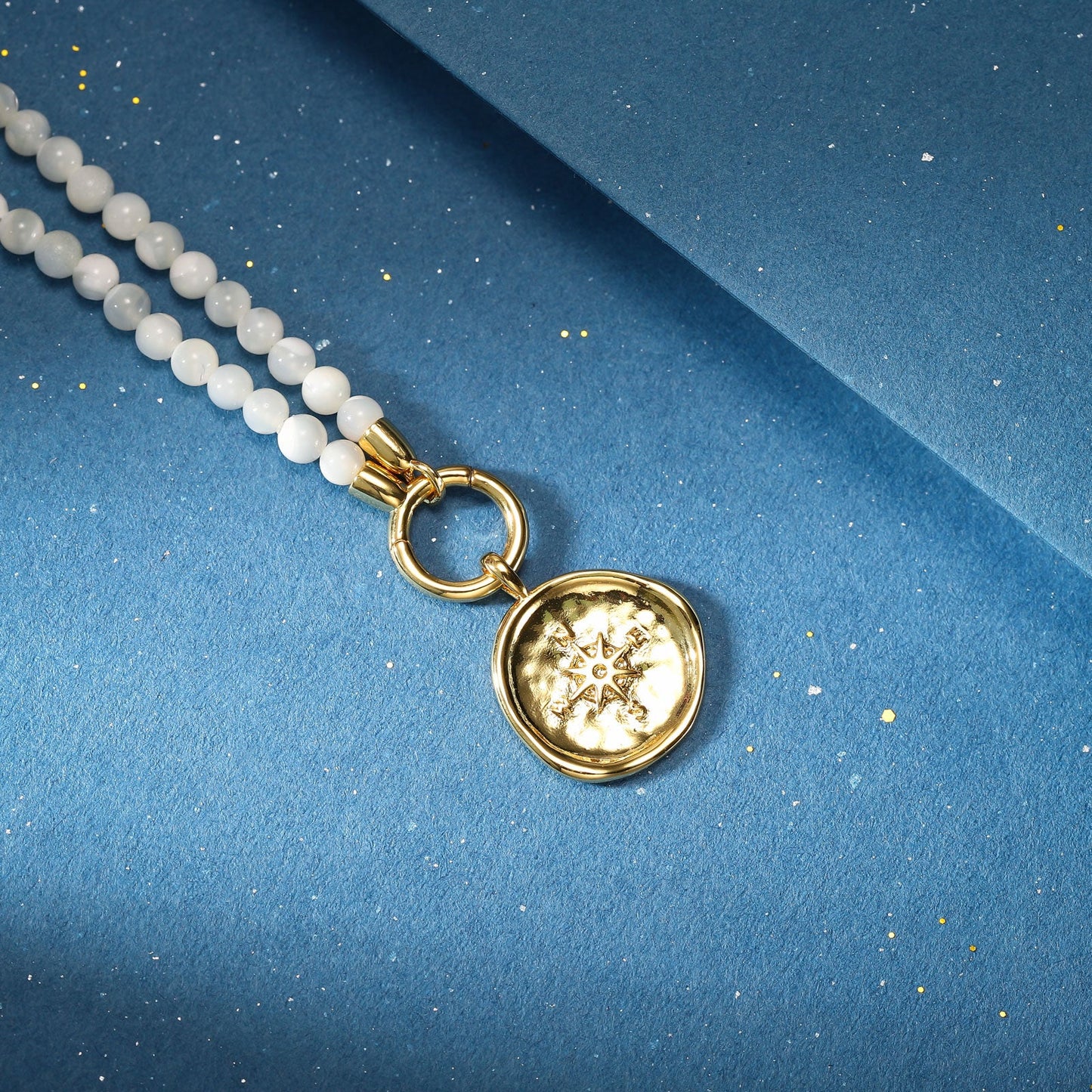Compass Beads Necklace