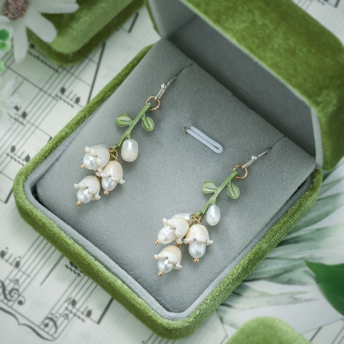 Lily Of The Valley Earrings