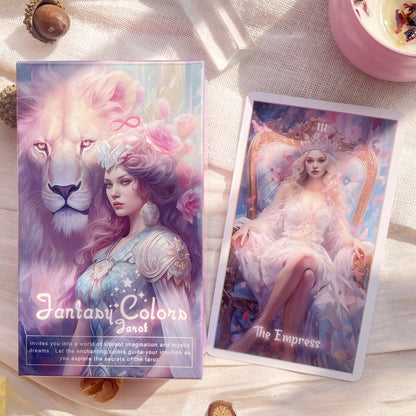 🌸💧Sueña en color con la baraja de tarot Fantasy Colors📖🔮