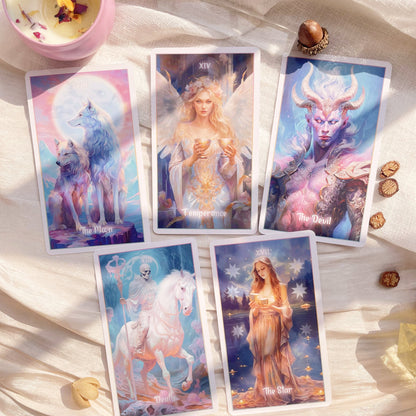 🌸💧Sueña en color con la baraja de tarot Fantasy Colors📖🔮