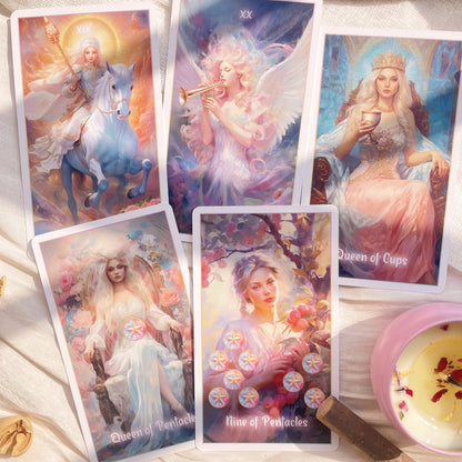 🌸💧Sueña en color con la baraja de tarot Fantasy Colors📖🔮