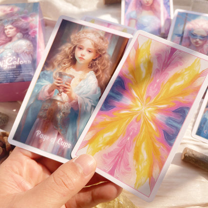 🌸💧Sueña en color con la baraja de tarot Fantasy Colors📖🔮