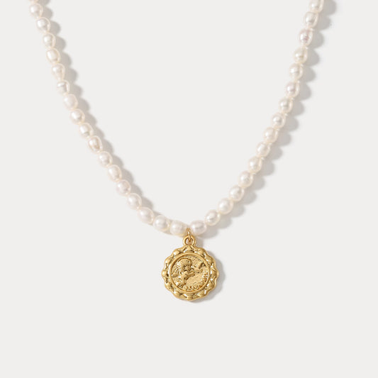 Cupid Pearl Necklace