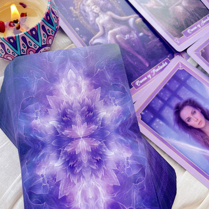 💜🔮Sueña en Morado con Tarot Fantasía 🌌🃏✨