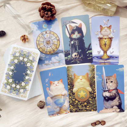 🐾✨Descubre la sabiduría felina con el Tarot del Gato Gordo 😻🔑