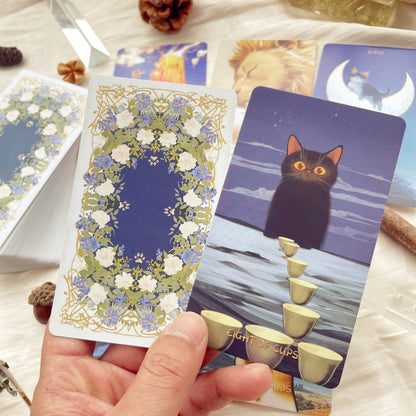 🐾✨Descubre la sabiduría felina con el Tarot del Gato Gordo 😻🔑