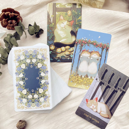 🐾✨Descubre la sabiduría felina con el Tarot del Gato Gordo 😻🔑