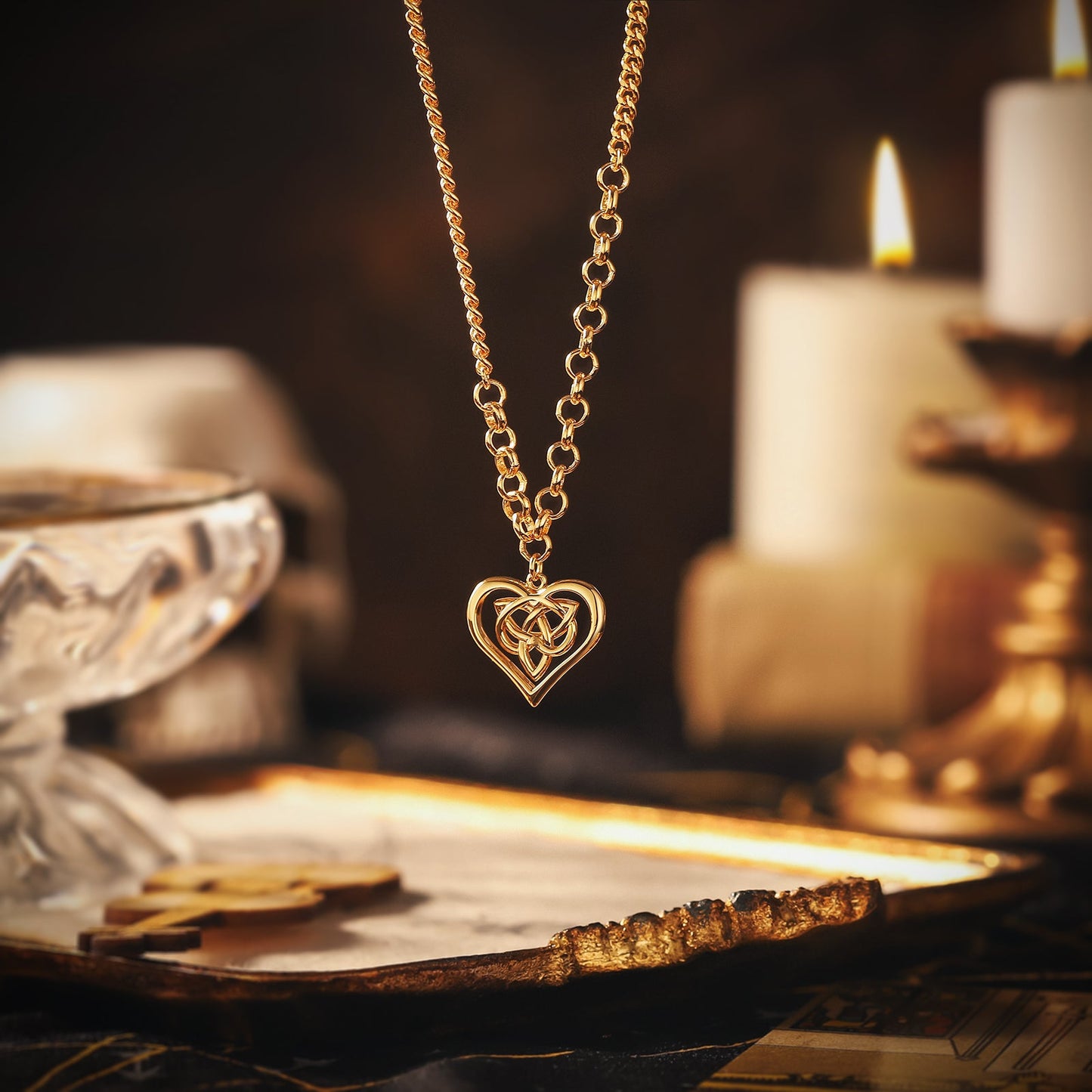 Talisman Celtic Heart Necklace