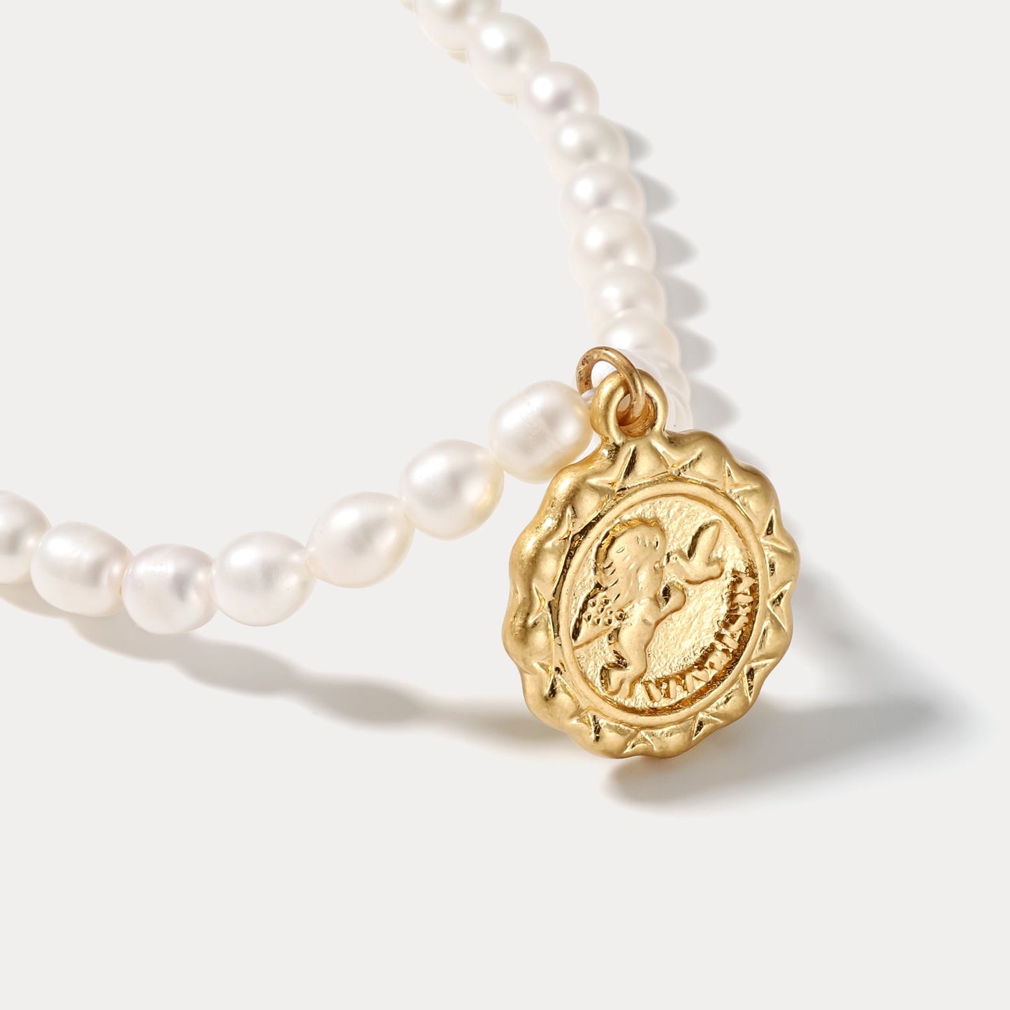 Cupid Pearl Necklace