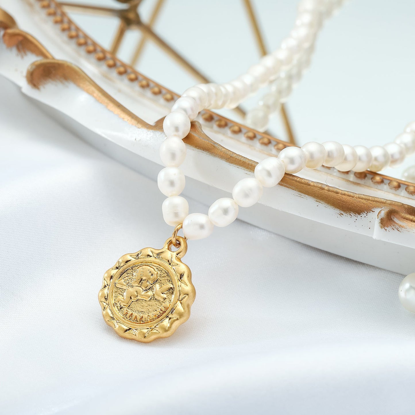 Cupid Pearl Necklace