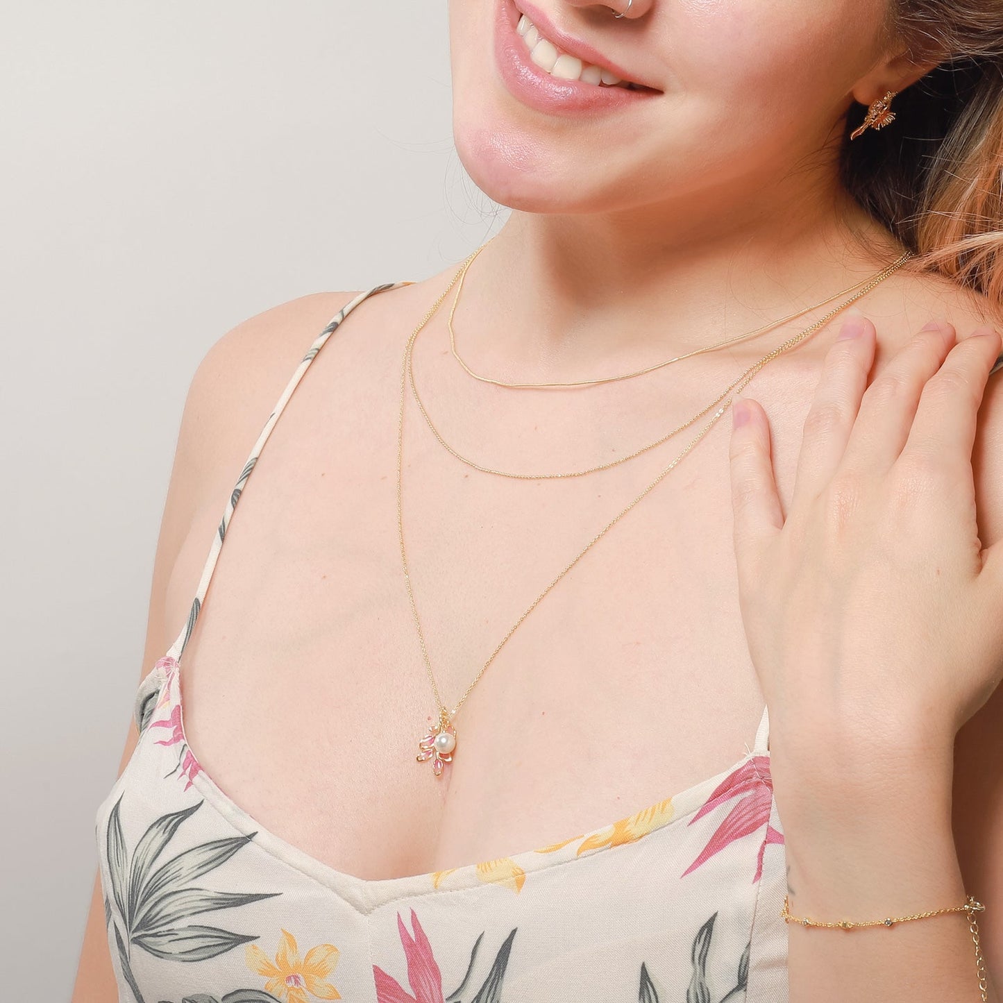 Sakura Pearl Necklace