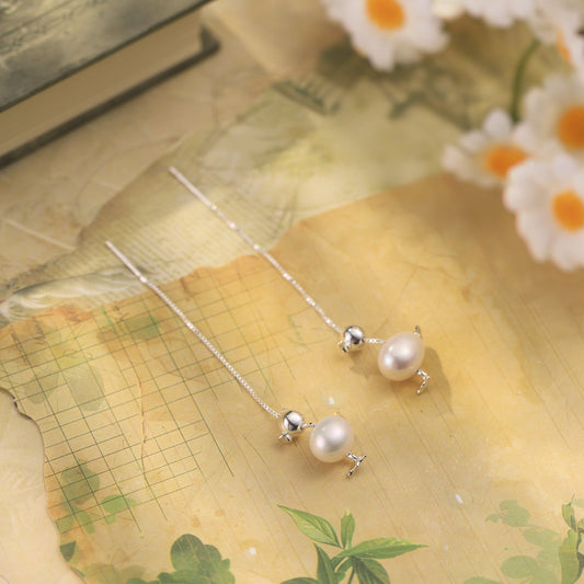 Duck Thread Earrings