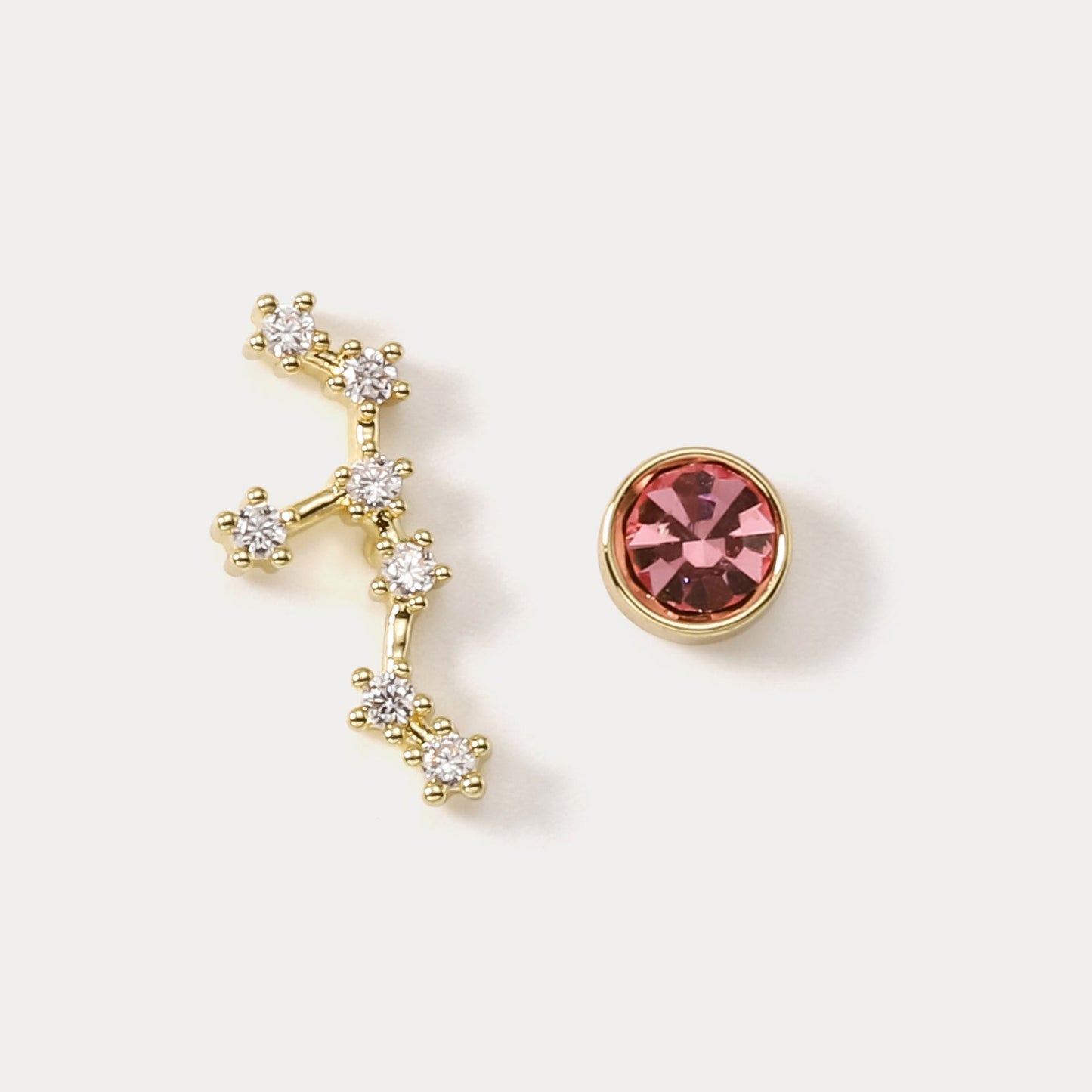 Constellation Asymmetry Stud Earrings