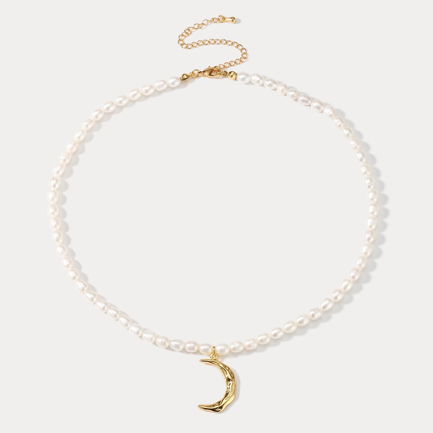 Moon Pearl Necklace