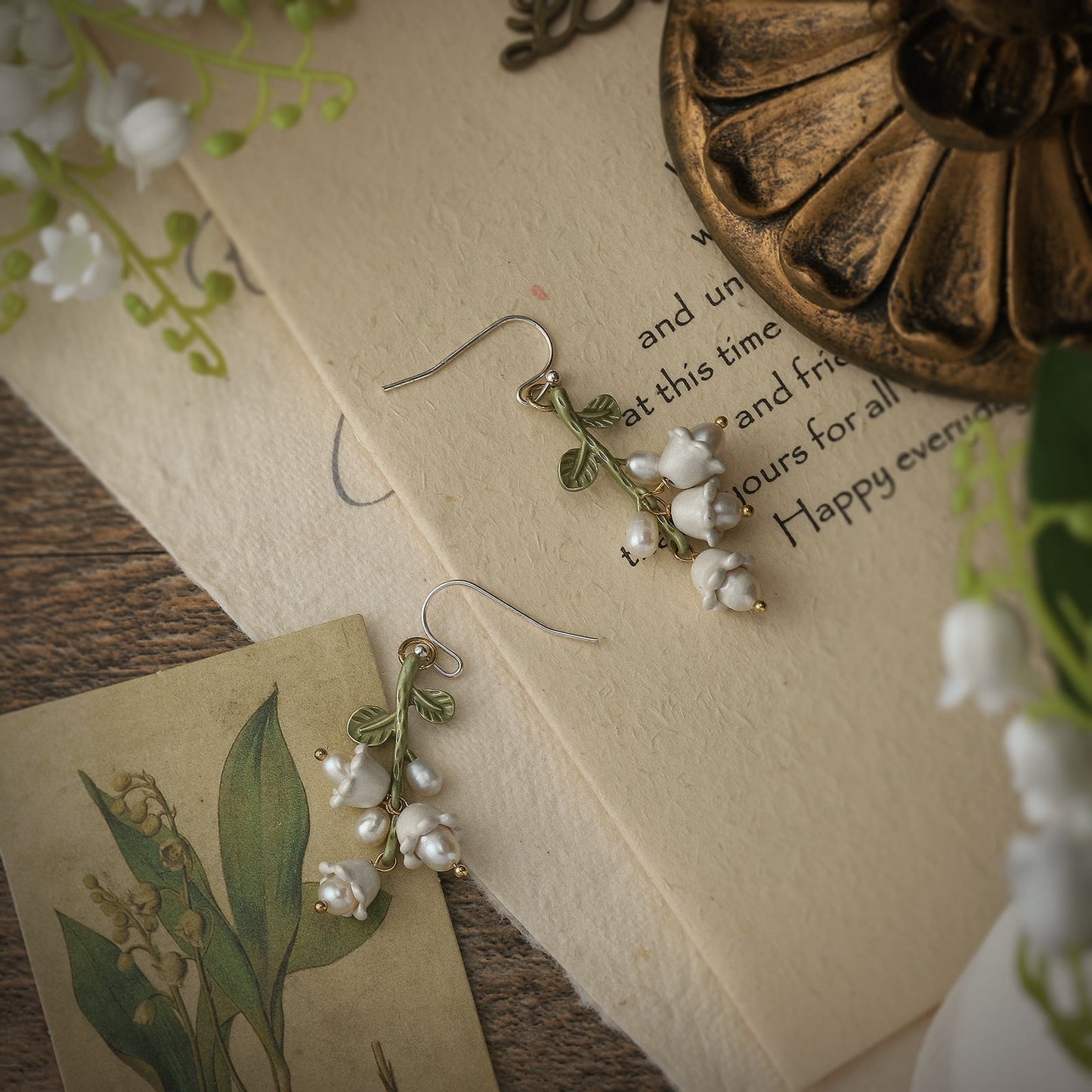 Lily Of The Valley Earrings
