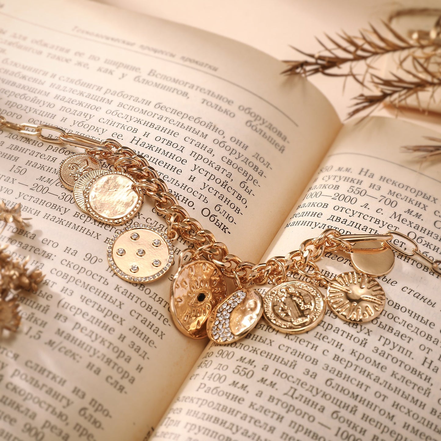 Evil Eye Coin Necklace