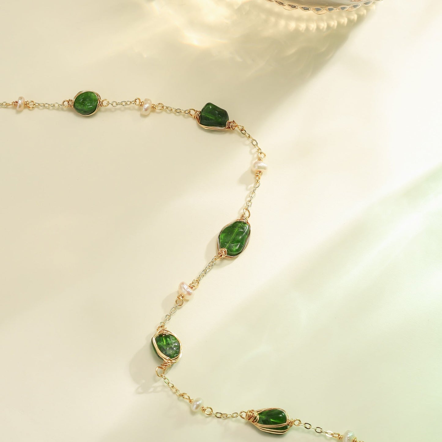 Healing Crystal Station Beaded Necklace